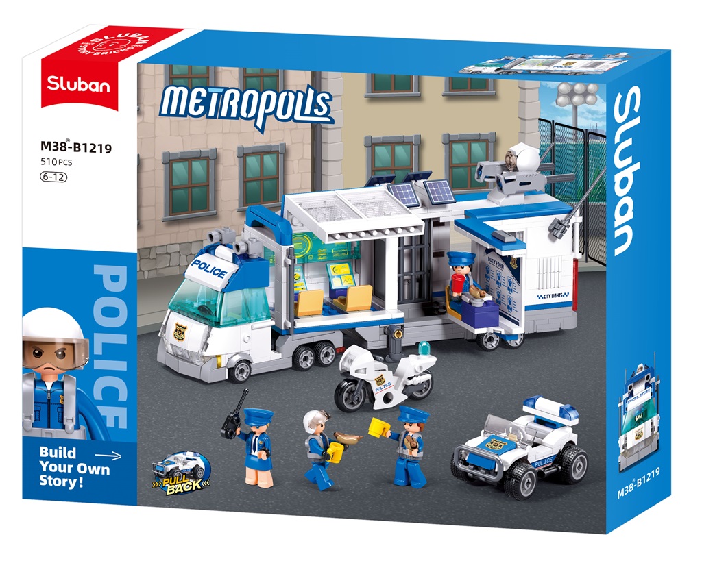 Sluban Metropolis M38-B1219 Mobilné veliteľské centrum zásahovej jednotky