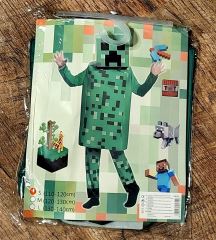 Detský kostým Minecraft Creeper 104-116 S (531943)
