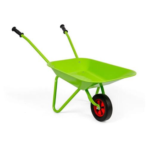 Bigjigs Toys Záhradný fúrik zelený