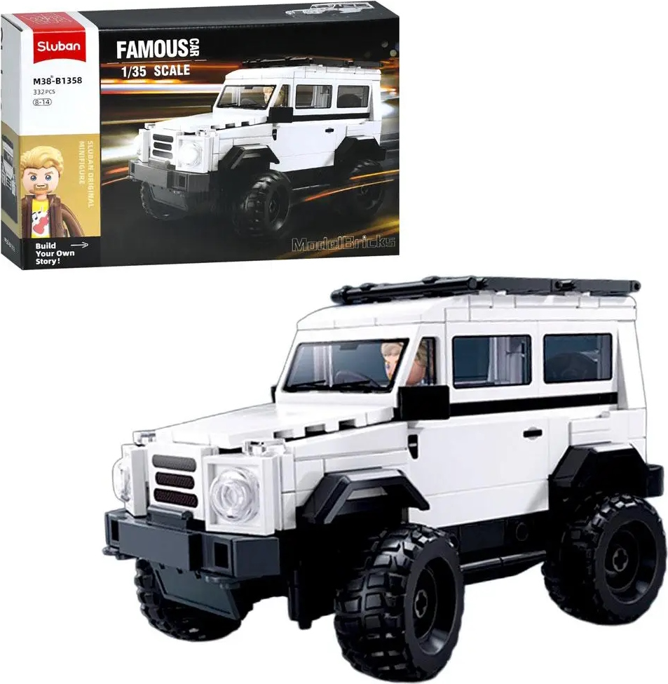 Sluban Model Bricks M38-B1358 Off-Road triedy G v mierke 1:35