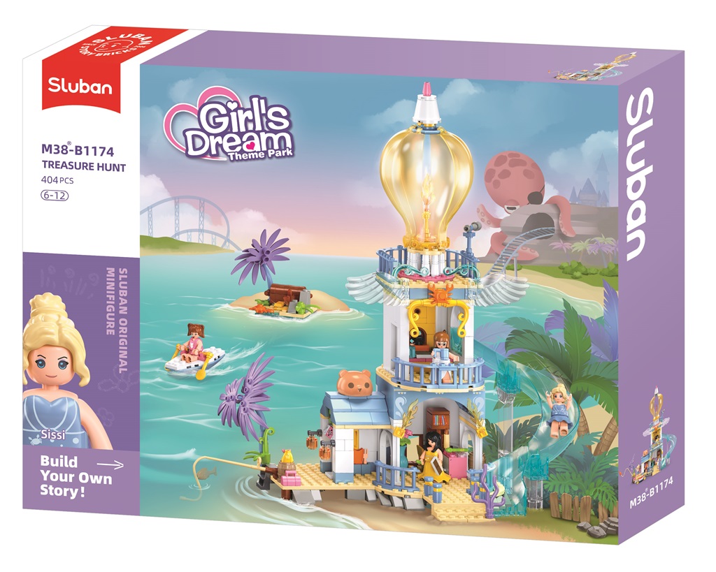 Sluban Girls Dream Cesta za pokladom M38-B1174 Maják