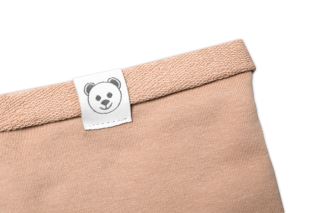 Čepice s nákrčníkem bavlna, Little Bear, Baby Nellys, béžová (3)