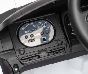 Elektrické autíčko Lexus GX550 SUV s diaľkovým ovládaním, LED a Bluetooth, biele (6)