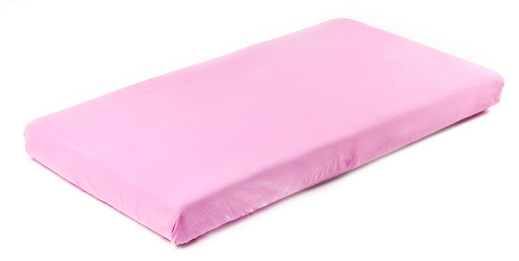 Jerseyová plachta Sensillo Klasik 120×60 cm - ružové