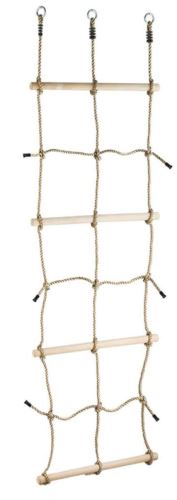 2Kids Toys Šplhacia sieť s drevenými priečkami