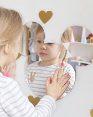 Zrkadlo Metoo na stenu - Myška (1)