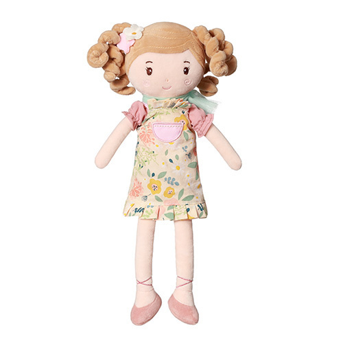 Bábika maznáčik Lucy, kvetinkové šaty, BabyOno