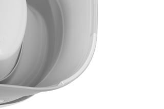 Detský nočník Bibi s vyberateľnou vložkou – ergonomický, protišmykový - šedý (7)