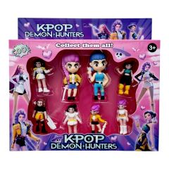 Sada figúrok Demon Hunters K-pop 8ks (3)
