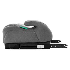 Detská podsedák ISOFIX i-Size 125–150 cm – ľahký, AIR FLOW, sivý (1)